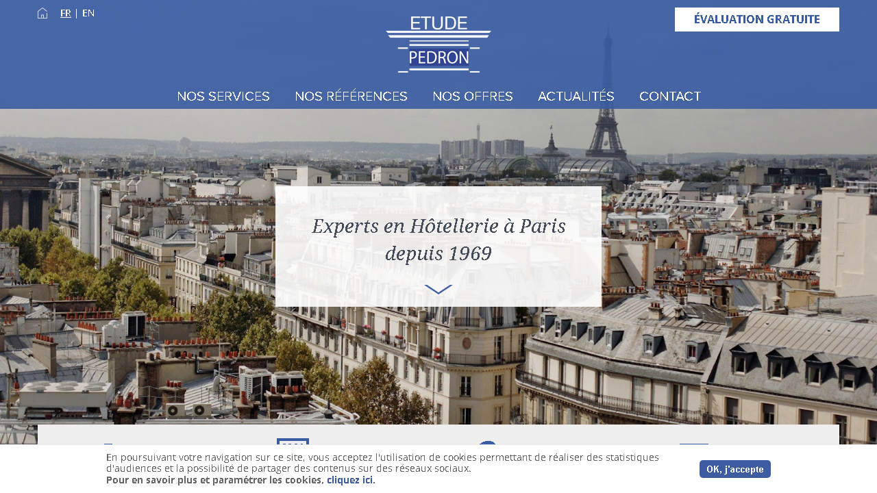 Capture d'écran de http://www.etude-pedron.com/ 